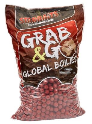 Kulki zanętowe Star Bait Grab&Go Global 10kg 20mm - Strawberry 