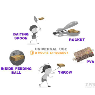 Brykiety Zfish Strawberry & Hemp 220g - 5