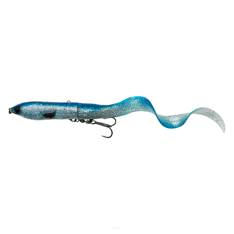 Savage Gear 3D Hard Eel 2+1 17cm 50g Slow Sinking Blue Silver