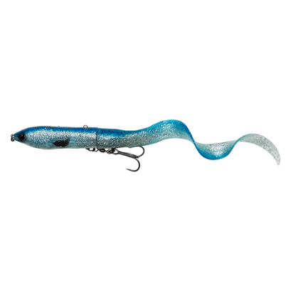 Savage Gear 3D Hard Eel 2+1 17cm 50g Slow Sinking Blue Silver