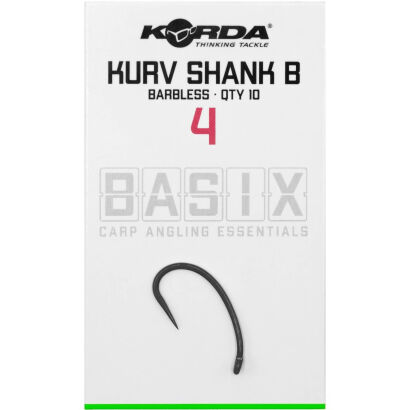 Haczyki Korda Basix Kurv Barbless - 4