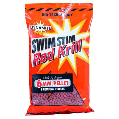 Pellet Dynamite Baits Swim Stim Red Krill 6mm 900g