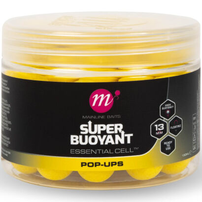 Kulki Mainline Essential Cell Super Buoyant Pop-Ups 13mm Yellow