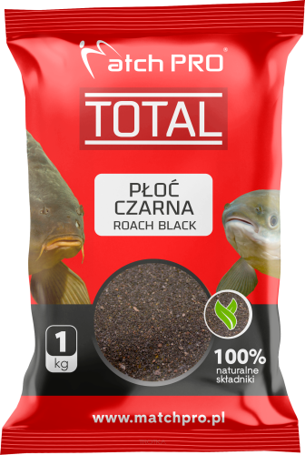 Zanęta Match Pro Total 1kg - Płoć Czarna