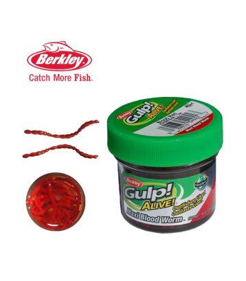 Berkley Gulp! Alive Maxi Blood Worm 25g
