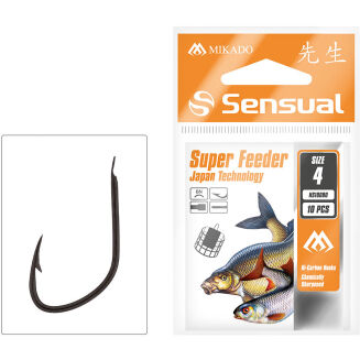 Haczyk Mikado Sensual Super Feeder - 8 Bn - 3