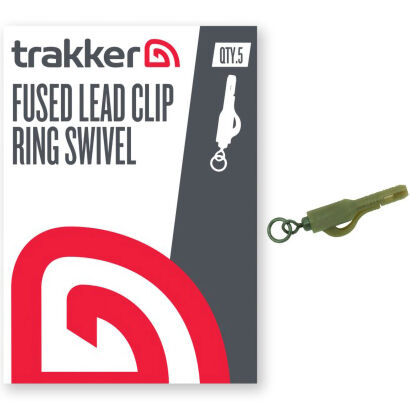 Bezpieczny Klips Z Kółkiem Trakker Fused Lead Clip (Ring Swivel)