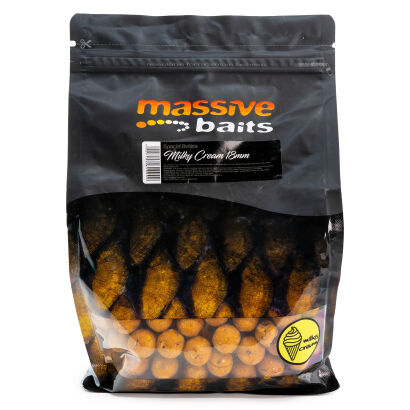 Kulki Massive Baits Milky Cream 18mm 1kg