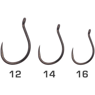 Haczyki Matrix X7 Carp Method Barbless Eyed - 14 - 3