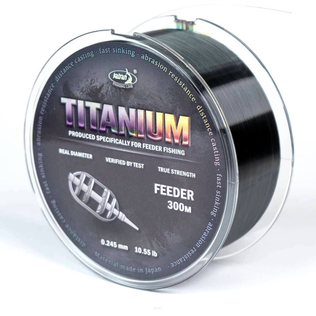 Żyłka Katran Fishing Line Titanium Feeder 0,215mm 300m 3,63kg