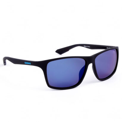 Okulary Polaryzacyjne Shimano Technium Matte Black & Blue Mirror