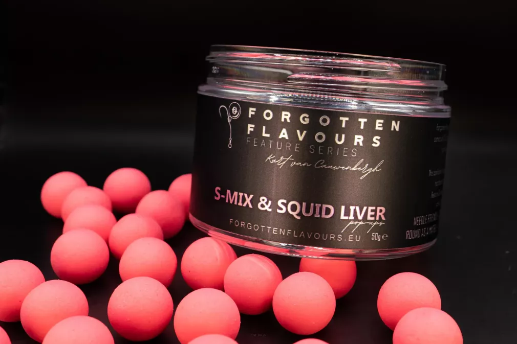 Kulki Pop Ups Forgotten Flavours 15mm - S-Mix & Squid Liver