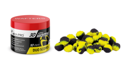 Wafters Match Pro Duo 3D Worms 10mm - Scopex