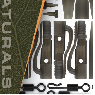 Bezpieczne Klipsy Fox Edges Naturals Tubing Leadclip Kit 5szt - 2