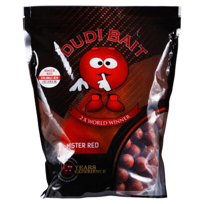 Kulki Zanętowe Dudi Bait Mister Red Super Hot Tari Wolno Pracujące 24mm 1kg