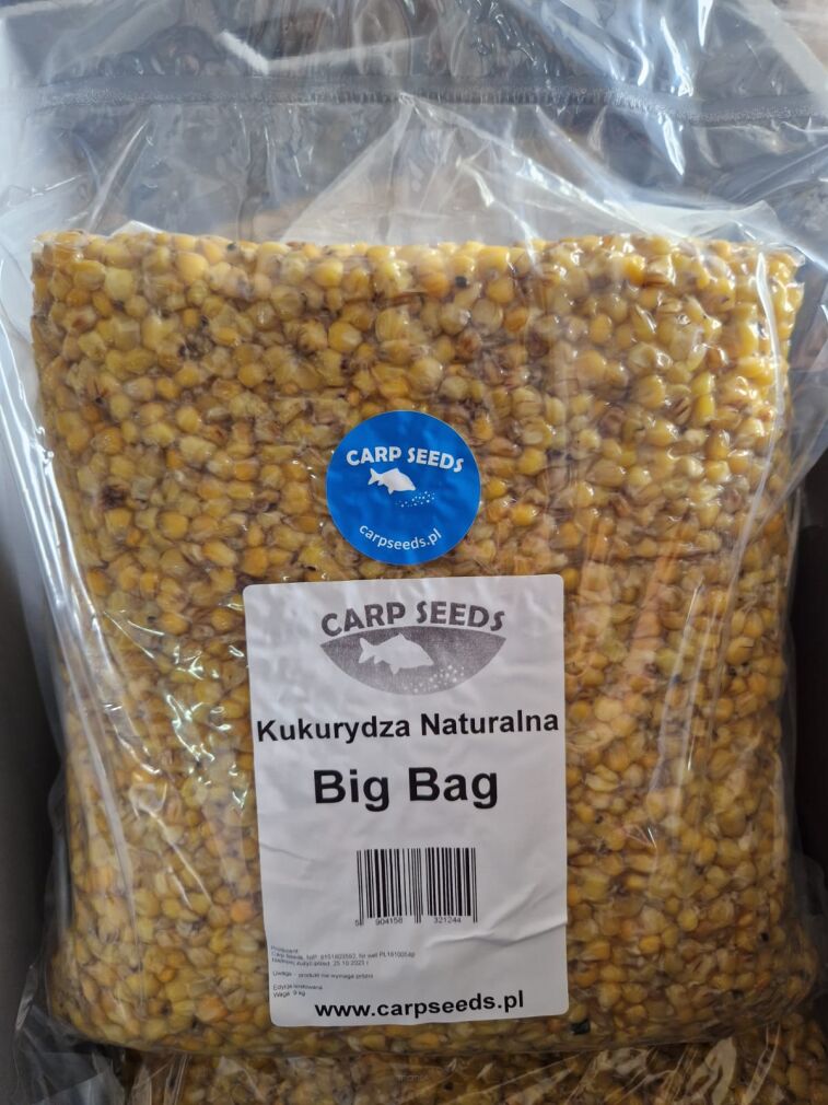 Ziarno Carp Seeds Big Bag - Kukurydza naturalna 9kg