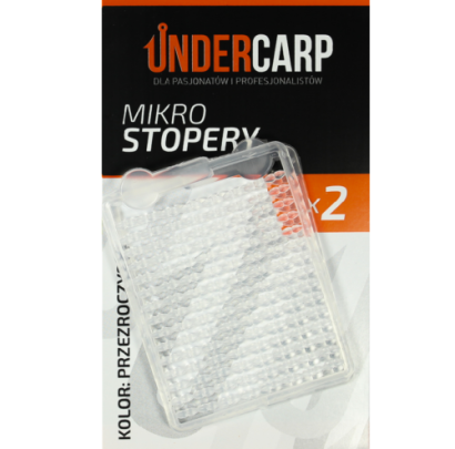 Stopery Mikro Under Carp - przezroczyste