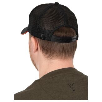 Czapka Fox Collection Trucker Cap Black & Orange - 2