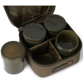 Pokrowiec Z Pojemnikami Fox Voyager 6 Pot Hookbait Case - 2