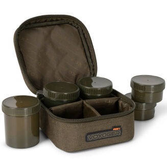 Pokrowiec Z Pojemnikami Fox Voyager 6 Pot Hookbait Case - 3