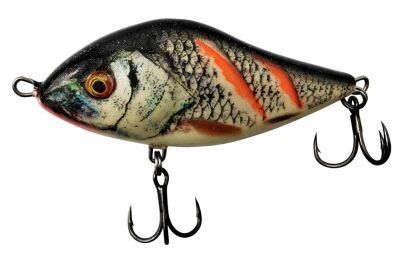 Salmo Wobler Slider 7cm UV Wounded Real Grey Shiner Floating