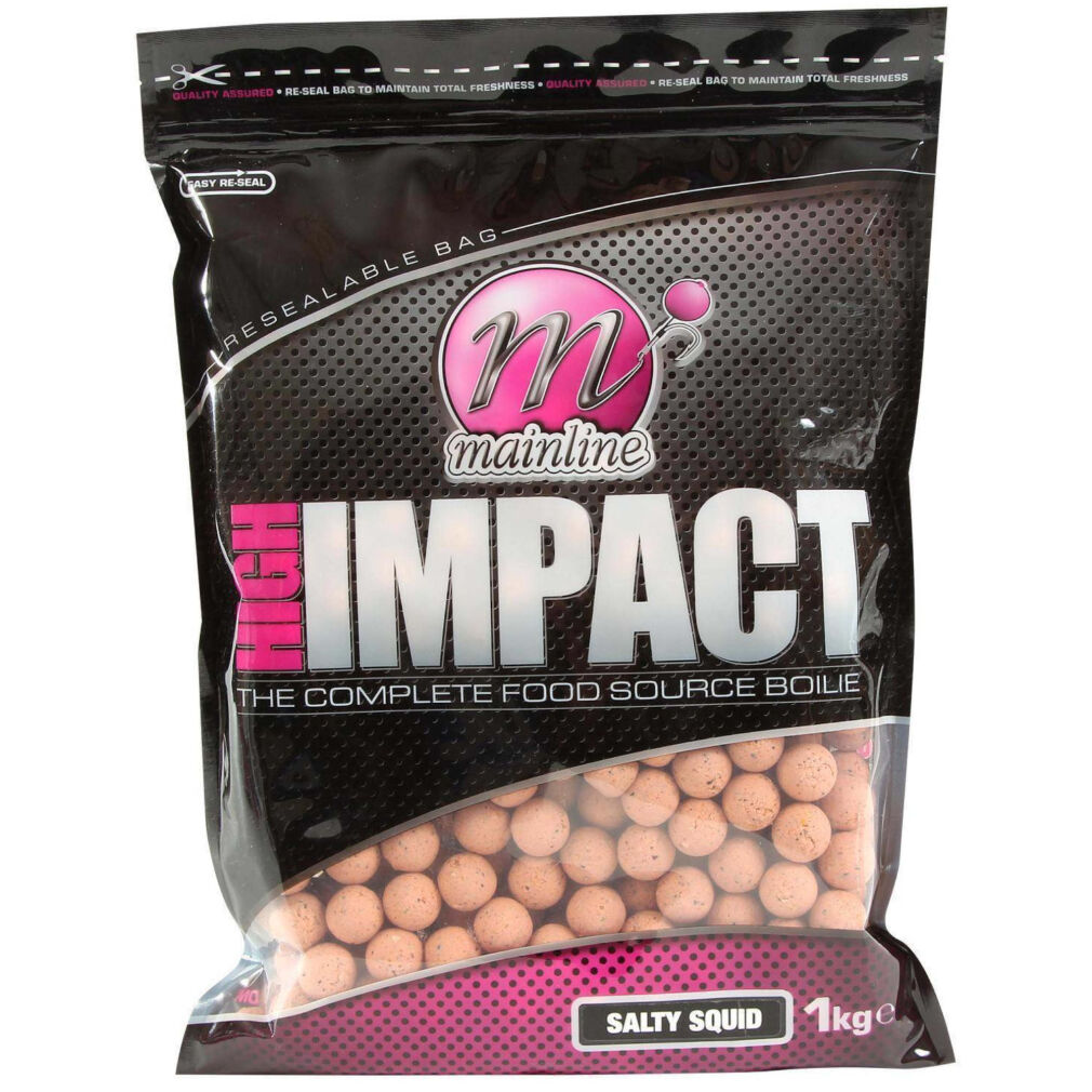 Kulki Mainline High Impact Boilies Salty Squid 15mm 1kg