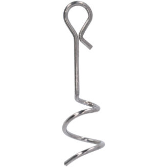 Wkręty Mikado Z Klipsem Do Haczyka Offsetowego Jaws Spiral Snap S 15mm - 2