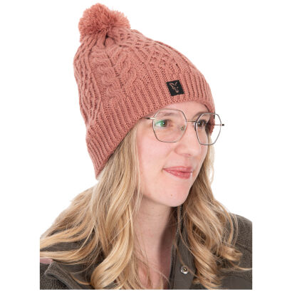 Czapka Fox Ladies Knitted Bobble