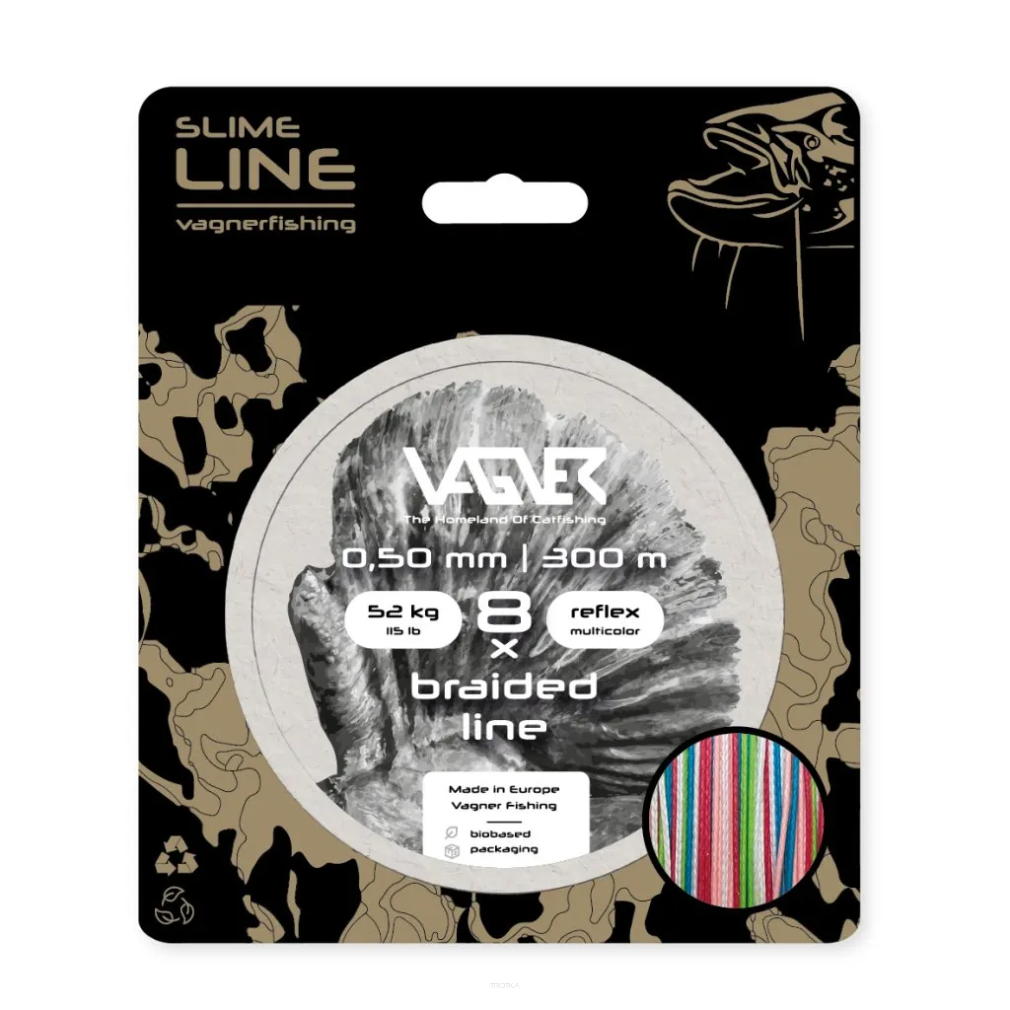 Vagner Slime Line 8X Reflex Multicolor 0.50mm 300m plecionka