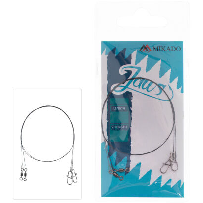 Przypony Wolframowe Mikado Jaws-Extralight 15cm/2.5kg 2szt