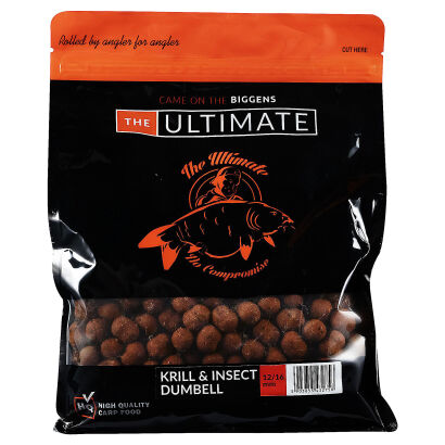 Kulki Proteinowe Ultimate Products Krill Insects Dumbell 12/16mm 1kg