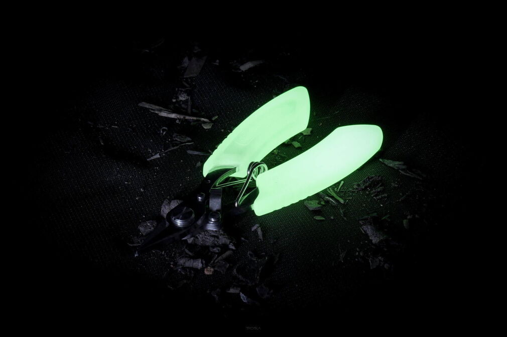 Nożyczki RidgeMonkey - Nite-Glo Braid Scissors