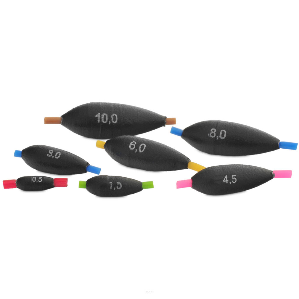 Ciężarki Tubertini Torpille Matt - 1,2g  (4 Szt.)