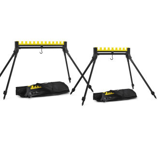 Stojak Na Wędki Tubertini Black Kit Rest 8 Posti - 2