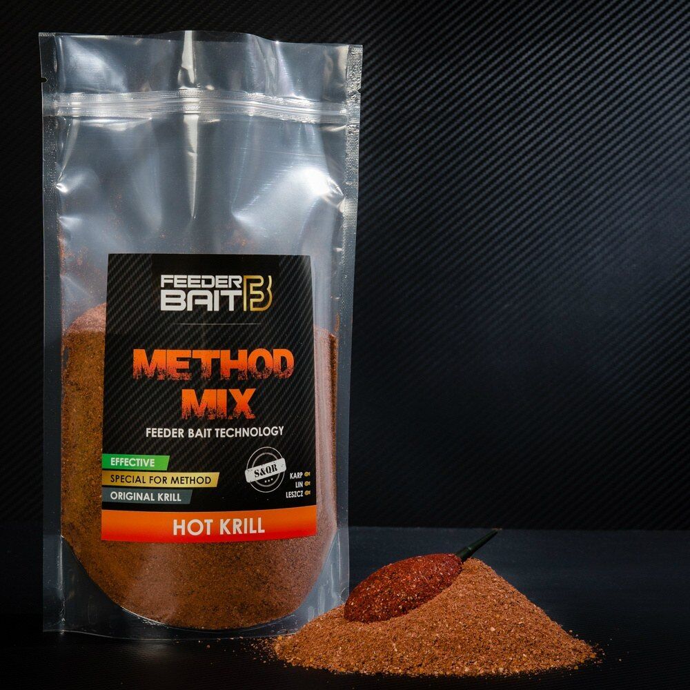 Method Mix Feeder Bait Hot Krill 800g
