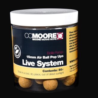 Kulki CC Moore Air Ball Pop Ups Live System 15mm - 2