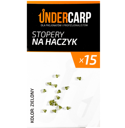 Stopery na haczyk Undercarp zielone