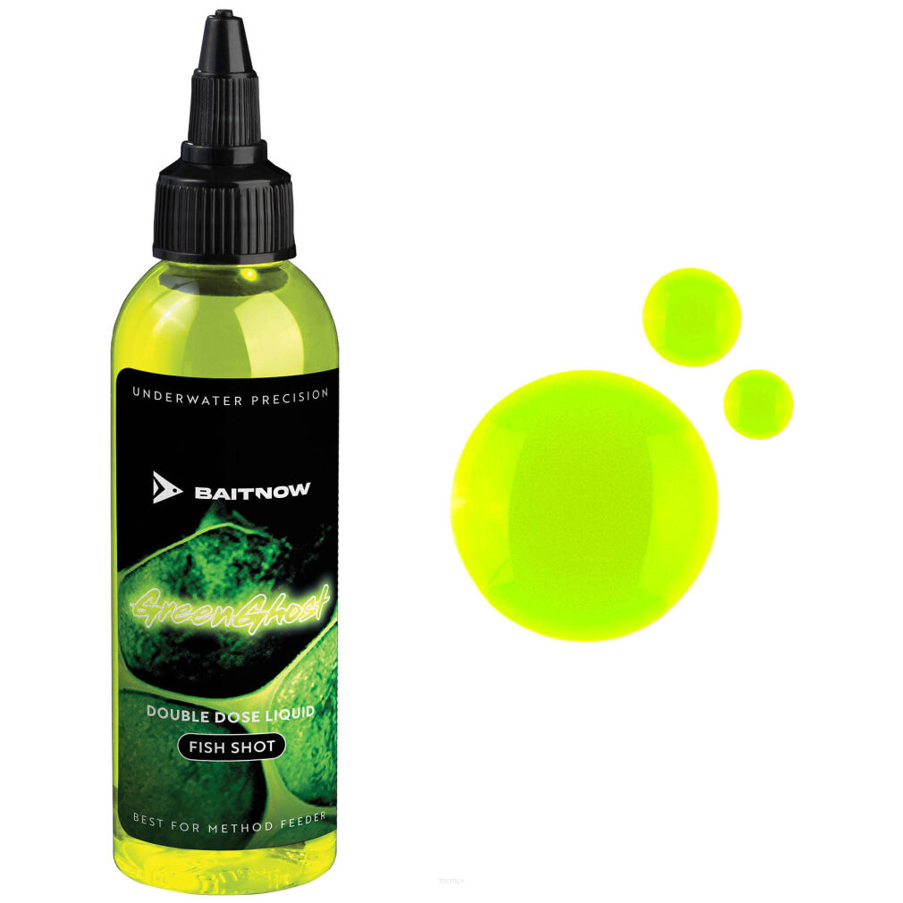 Liquid BaitNow Method Feeder Double Dose Green Ghost 100ml