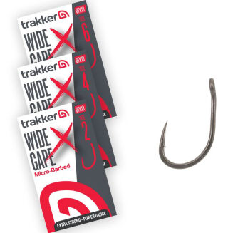 Haczyki Trakker Wide Gape XS Hooks Micro Barbed - 6 - 2