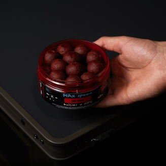 Kulki Haczykowe Max Carp W Dipie Red Agent 21mm 300ml - 2