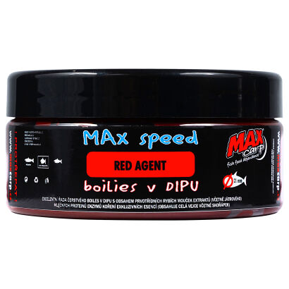 Kulki Haczykowe Max Carp W Dipie Red Agent 21mm 300ml