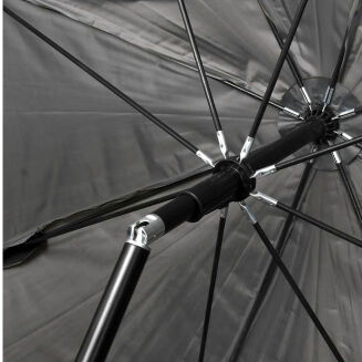Parasol Flagman Match Competition Grey Umbrella 2.5m - 3