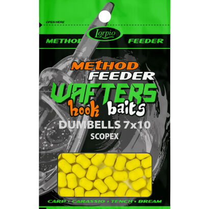 Kulki Lorpio Hook Baits Wafters Dumbells 7x10mm Scopex 15g