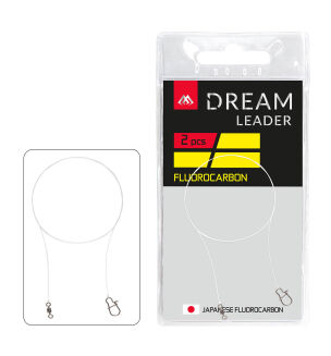 Przypony Mikado Dream Leader Fluorocarbon 30cm/7lb/3.15kg - 2