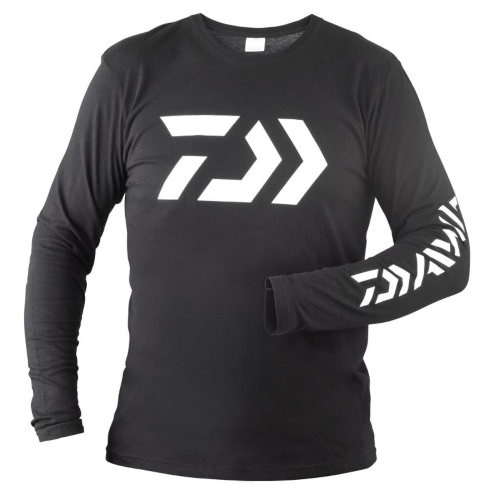 Koszulka Daiwa D-VEC Ls Shirt Black - XXL