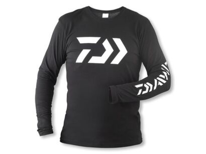 Bluza z długiem rękawem (Long sleeve) Daiwa D-VEC Ls Shirt Black rozmiar XXL