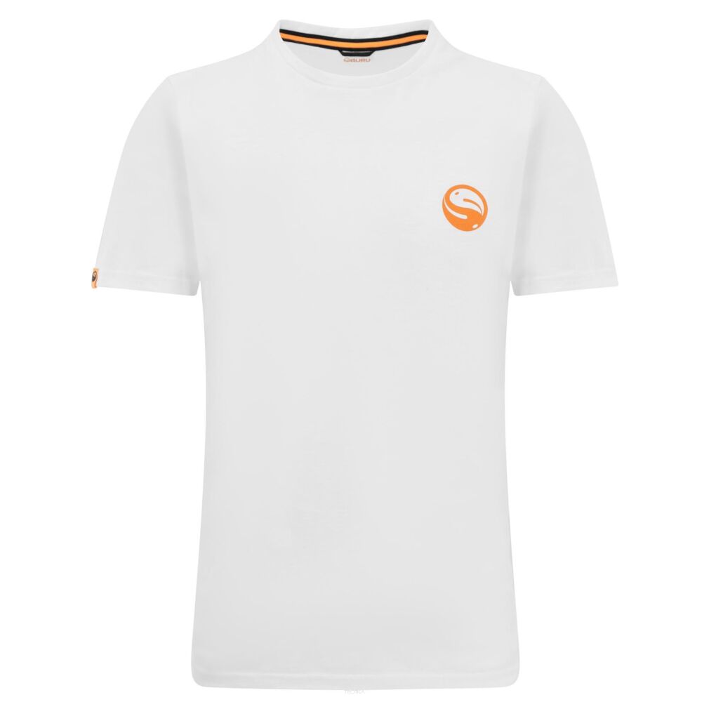 Koszulka Guru Semi Logo Tee White T-Shirt - XXL