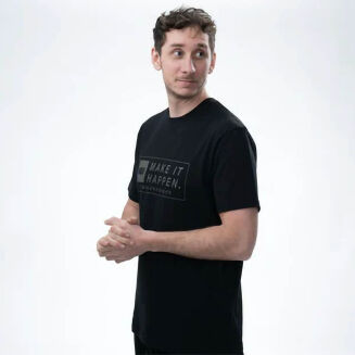 Koszulka Nash Make It Happen Coordinates T Shirt Black - S - 4