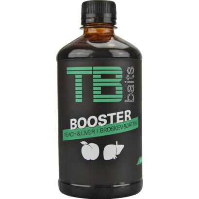 Booster TB Baits Peach Liver 500 ml