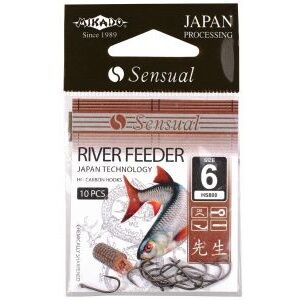 Haczyki Mikado Sensual - River Feeder roz. 8 DB  HS800-8DB